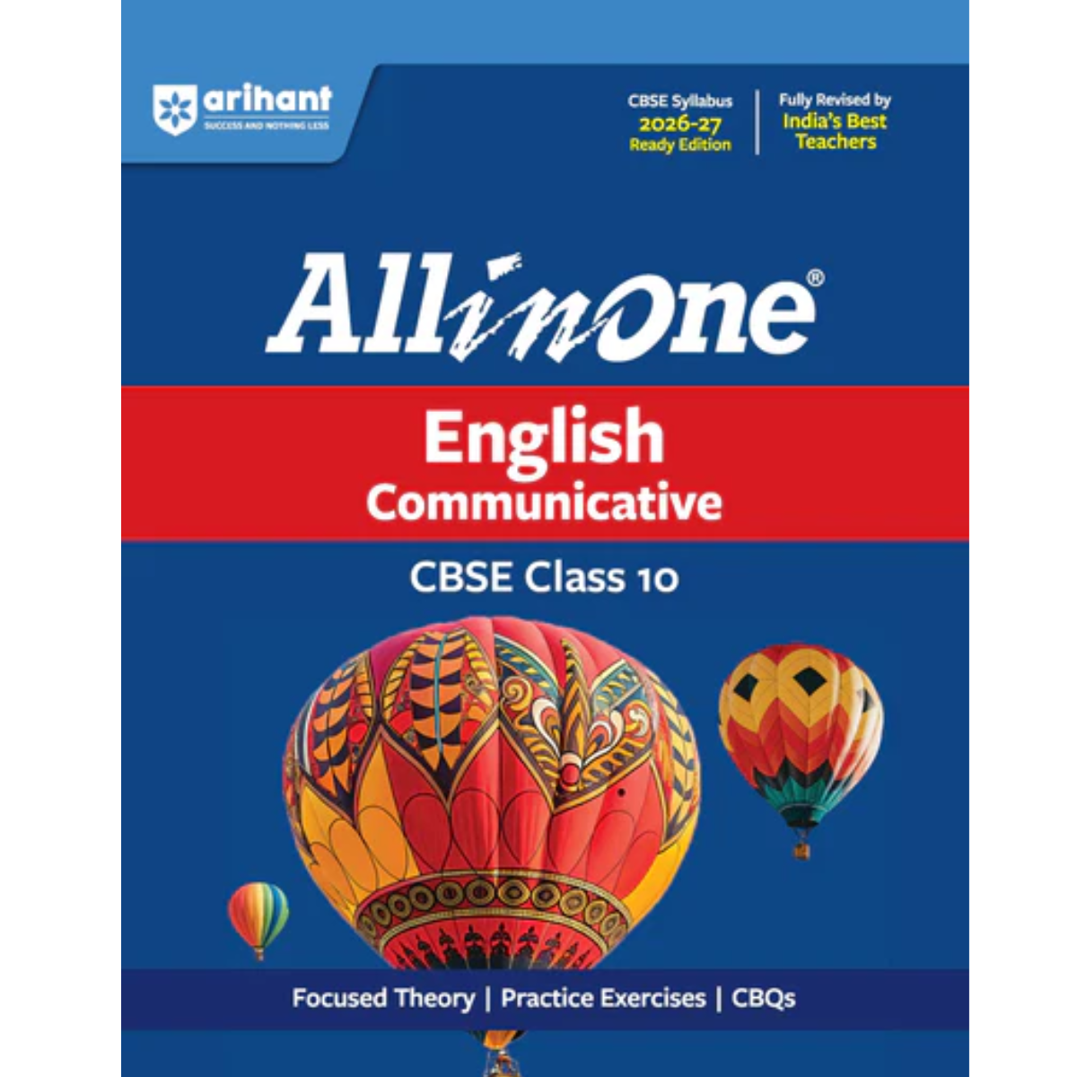 All In One English Communicative Class 10 For CBSE Exam 2026-27 | NCERT Based Complete Theory, Practice Exercises, CBQs, A-R, Sample Papers & Mind Maps | Revised Edition As Per Latest Syllabus
