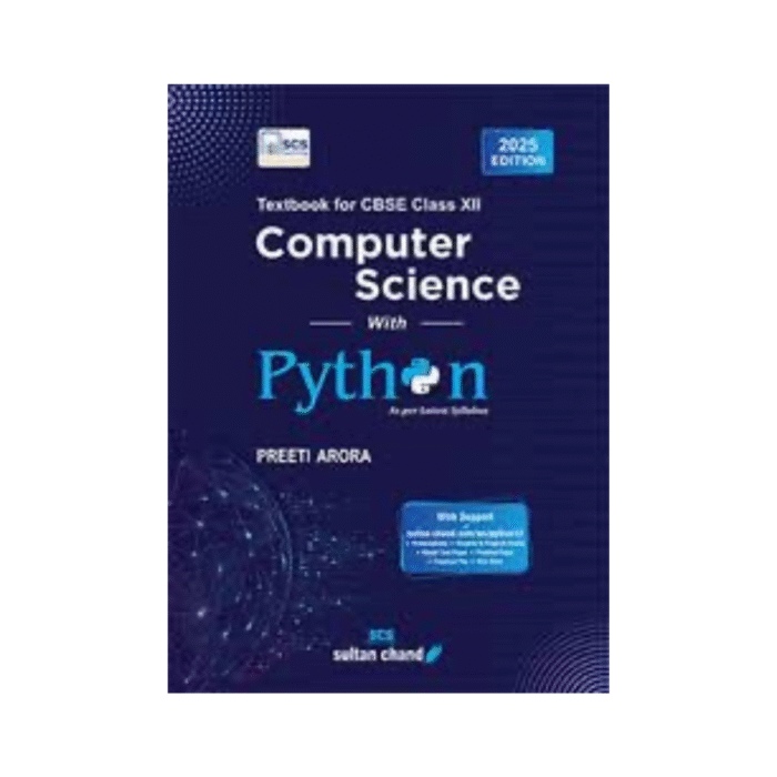 COMPUTER SCIENCE WITH PYTHON TEXTBOOK CLASS XII SCS LEARNING - shauryabooks