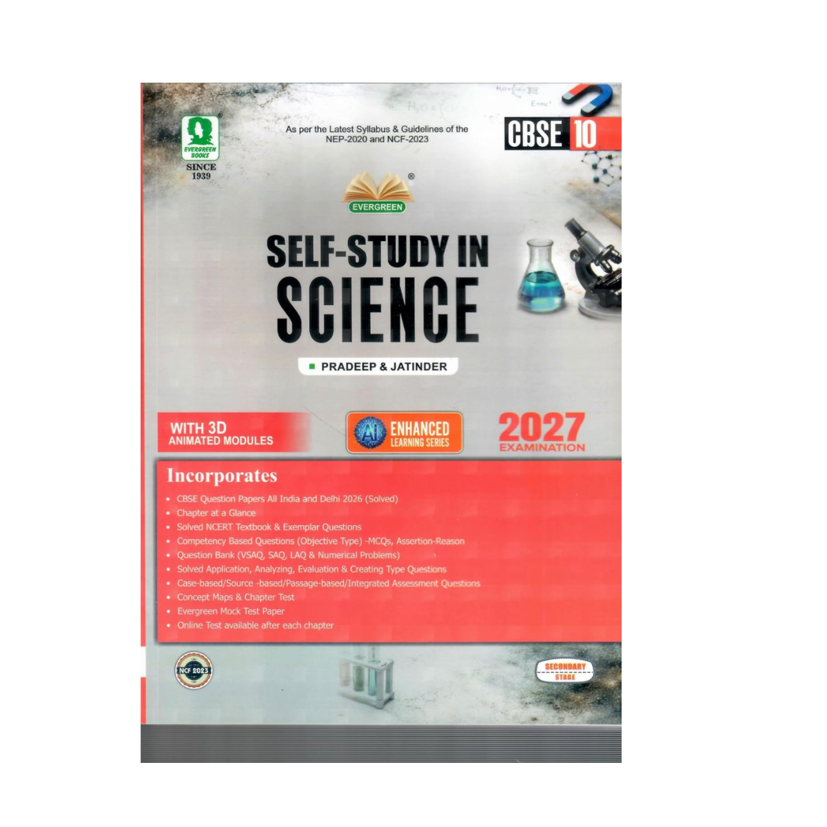 Evergreen Self-Study in Science, CBSE Class 10, March 2027 Exam