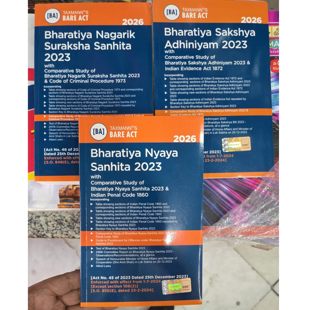 Taxmann's Bare Act (2026 Edition) – Bharatiya Nagarik Suraksha Sanhita 2023 with Comparative Study of Bharatiya Nagarik Suraksha Sanhita 2023 & Code of Criminal Procedure 1973
